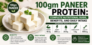 100gm paneer protein