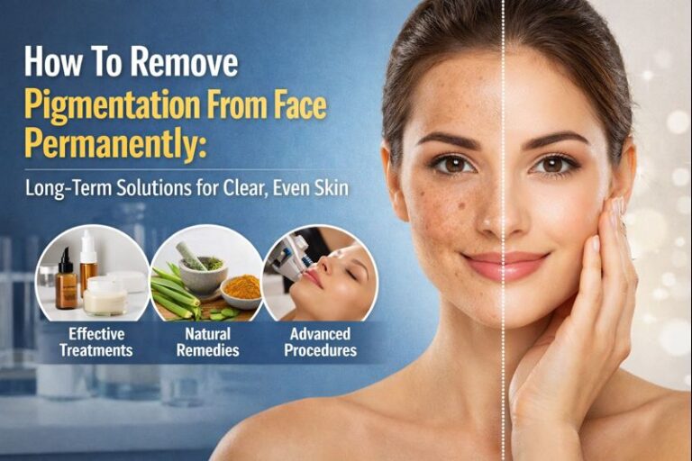 How to remove pigmentation from face permanently with visible dark spot treatment results