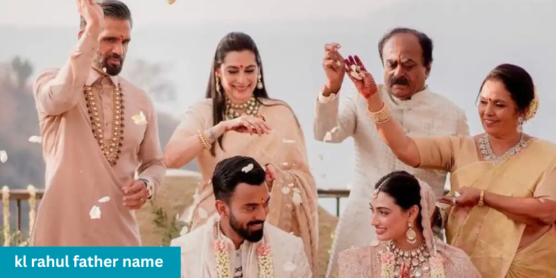 KL Rahul with his father Dr. K. N. Lokesh, highlighting the family background and personal life of Indian cricketer KL Rahul