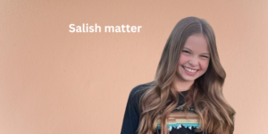 Salish Matter posing confidently for social media content