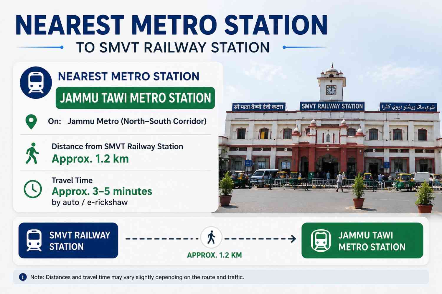 nearest metro station to smvt railway station