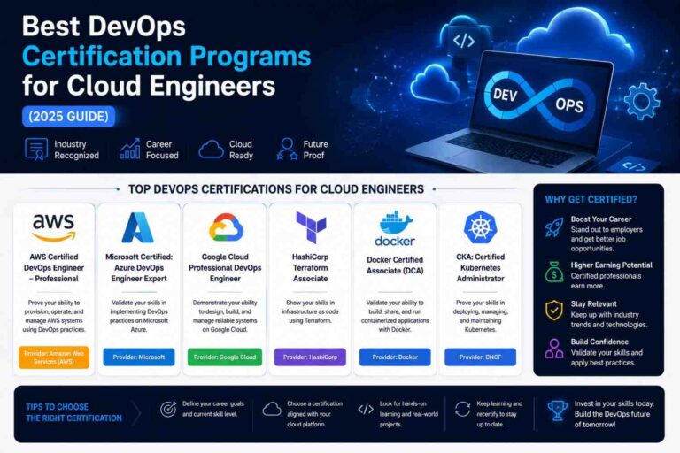 Best DevOps Certification Programs for Cloud Engineers (2025 Guide)