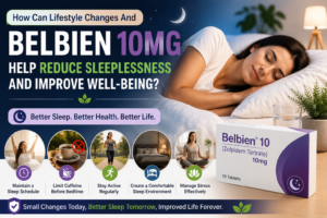 How Can Lifestyle Changes And Belbien 10mg Help Reduce Sleeplessness And Improve Well-Being?