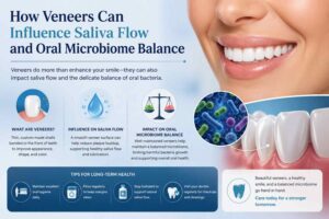 How Veneers Can Influence Saliva Flow and Oral Microbiome Balance