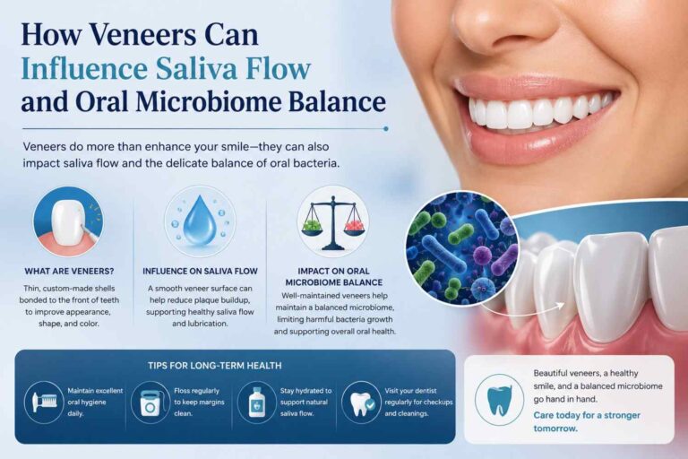 How Veneers Can Influence Saliva Flow and Oral Microbiome Balance