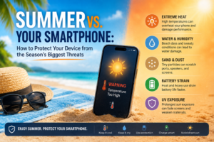 Summer vs. Your Smartphone: How to Protect Your Device from the Season's Biggest Threats